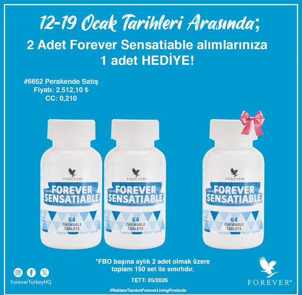 FOREVER SENSATIABLE (2 pcs Set)